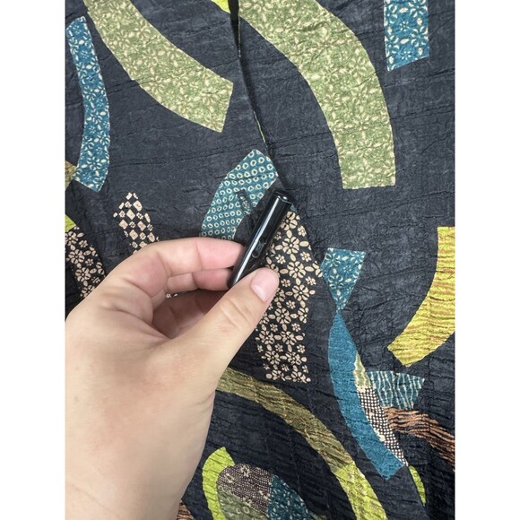 IC By Connie K  Multicolor Geometric High Low Jacket Women’s Size Small - Picture 4 of 9